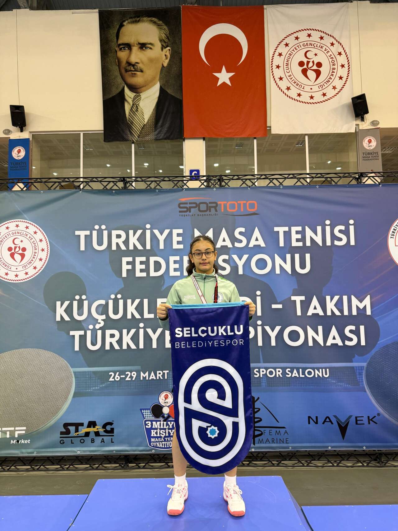 Selçuklu Belediyespor başarıya doymuyor! 4 branşta 9 madalya, 1 şampiyonluk 10